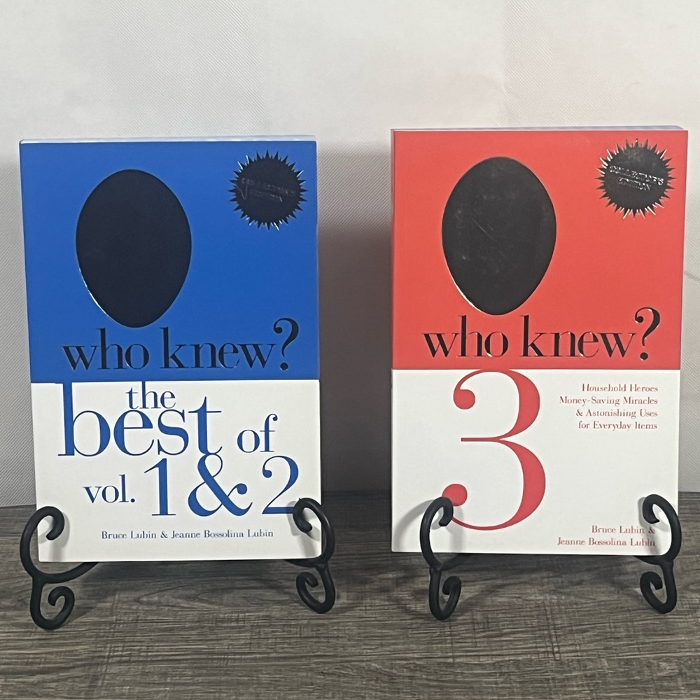 Who Knew? the Best of Vol. 1 & 2 and Who Knew? 3 (lot)